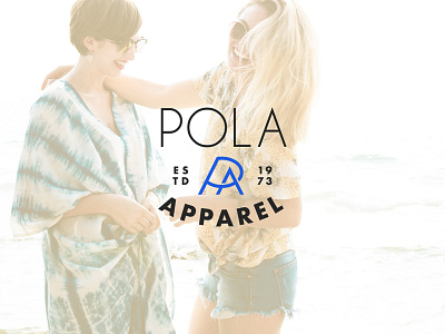 Pola Apparel apparel apparel logo balance balanced logo blue logo clothing clothing logo fashion logo modern monoline professional simplistic