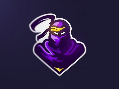 Ninja Mascot esports gaming logo mascot ninja sports