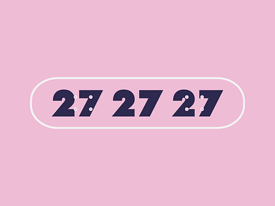 W27 Pink & Purple III pattern pink purple simple skateboard vector