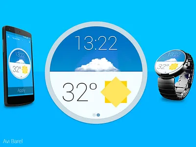 WatchApp - Material Design app android material design smart watch watch
