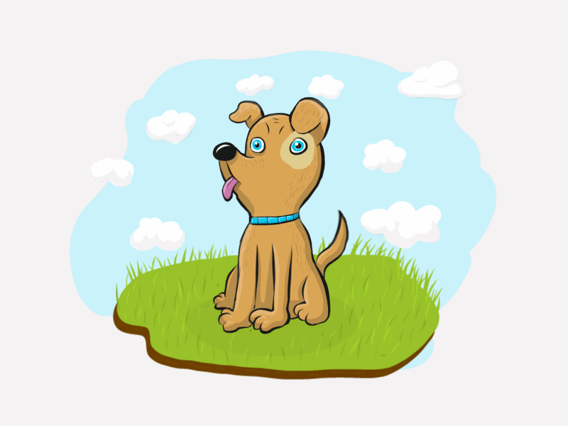 Dog animation apple cute dog gif ipad