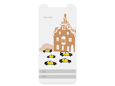 Mockup App Park Güell antoni gaudí jordimarcillo park guell
