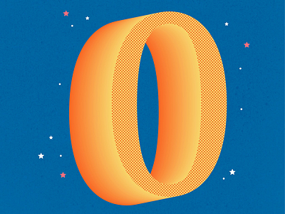 0 — Zero Gravity 36daysoftype lettering space