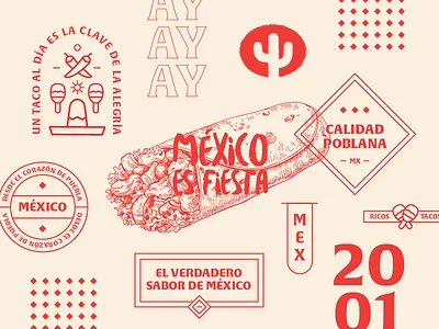 Rincon Azteca - Branding branding el salvador mexican