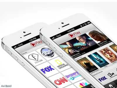 Mobile Video Player android app ios ui ux