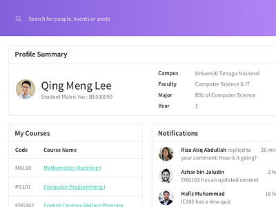 SaaS Product Dashboard UI Design dashboard gradient saas ui user experience ux web design