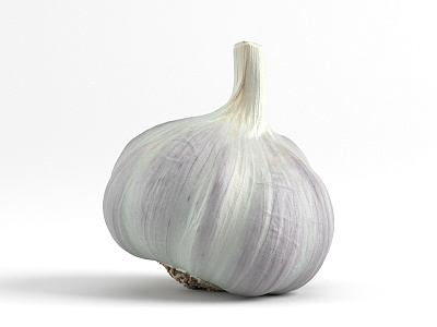 Garlic #1 3d cg cgi delicious food foodrender garlic photorealistic product render vegetable vfx