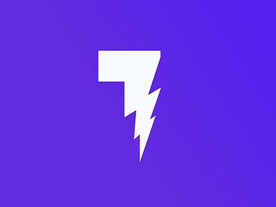 Unique – Lightning Bolt branding design font generative graphic marketplace productivity prototypo technology type typography unique