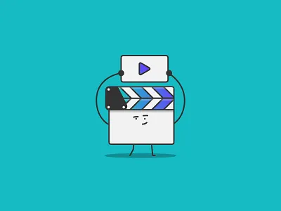 Your video is ready! character design flat design illustration wearehood