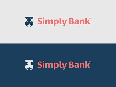 Bank Logo Study altered type bank branding identity lettering logo logotype medical tennessee