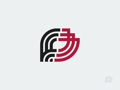 FJ Monogram 2 fj letters logo mark monogram signature