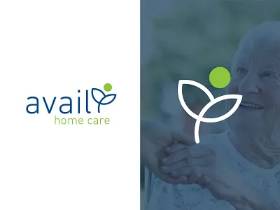 Avail Home Care Logo avail branding care design logo love top