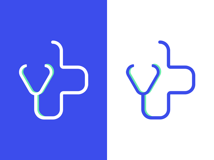Logo — IF MedHub by Anna Kavinska on Dribbble