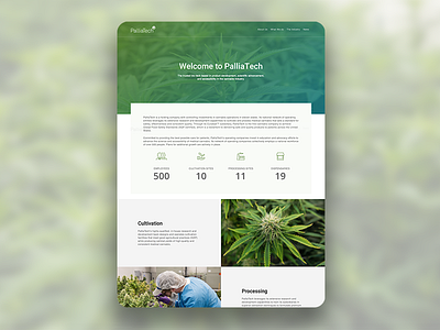 PalliaTech Site Redesign design ecommerce landing page layout responsive ui ux webdesign website website designer