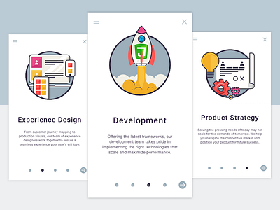 Design process icons