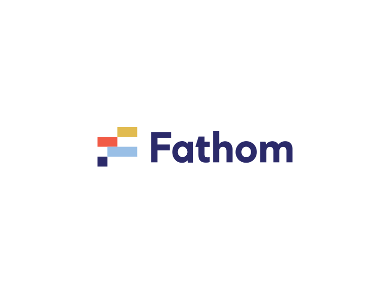 Fathom Iterations branding chart focus lab graph grid logo pattern