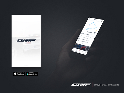 Concept Designs for GRIP branding cars interface design logo product design