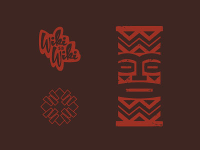 more Wiki Wiki custom script flowers logotype restaurant tikis