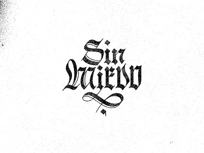 Lettering_ SinMiedo2 blackletter graphicdesign illustration lettering vector