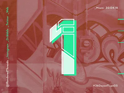Location 1 1 36daysoftype miami numbers renderedthreads travel type