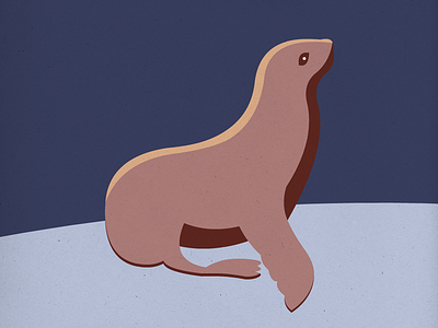 Endangered 23 Sea Lion 100dayproject 100endangeredspecies endangeredspecies illustration the100dayproject