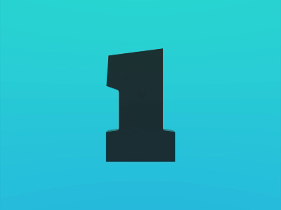 36 Days of Type - 1 36days 1 36daysoftype c4d cinema4d everyday type