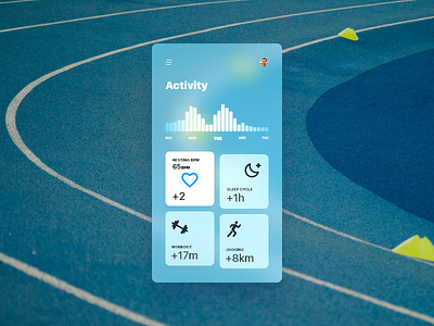 Daily UI #041 app dailyui ui workout tracker