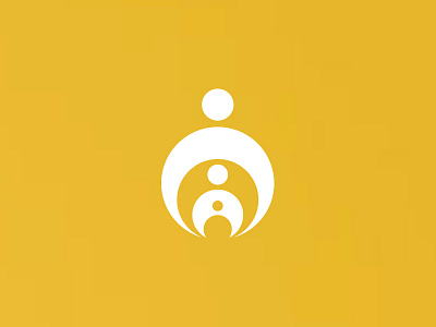 Family branding children family father human illustration logo mark mother nonprofit people