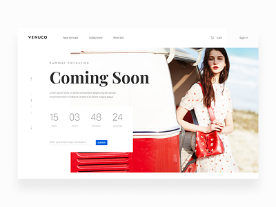 UI daily 048 - Coming Soon 023 collection coming soon summer uidaily venuco