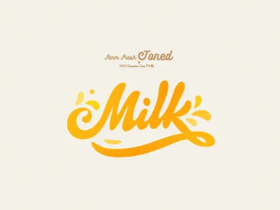 Wholly Cow - Milk cow dairy farm fresh identity india logo milk organic taste wholly wow