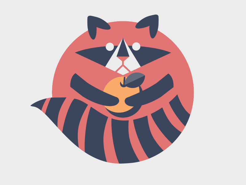 City wildlife icons city creatures dandelion icons illustration raccoon skillshare sparrow wildife