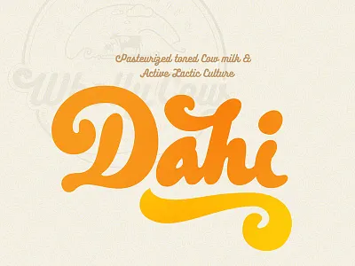 Wholly Cow - Dahi (Curd) cow dairy farm fresh identity india logo milk organic taste wholly wow