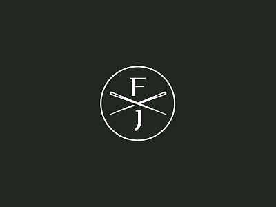 Faire Jolie - Mark brand branding icon identity logo mark minimal needles sew sewing type