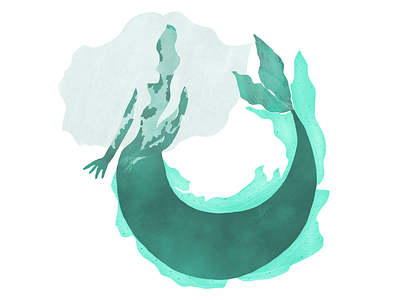 Mermay is here! illustration mermaid mermay photoshop siren underwater