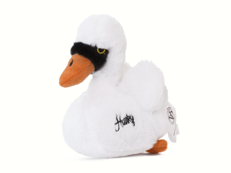 Etching of Swan Plush toy hanky capmajesticpeoplephotoshopped edit baby