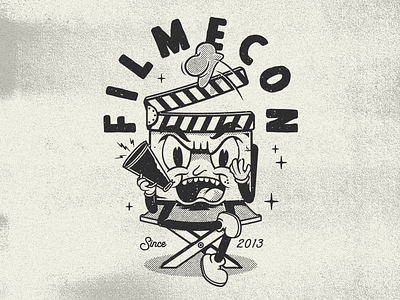 FilmeCon apparel cartoon character filmecon merch retro video vintage