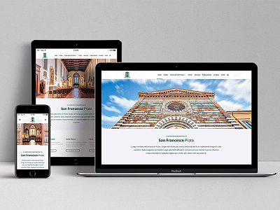 San Francesco Prato | Website art art direction church creative interaction design interface mobile responsive uiux design web design website