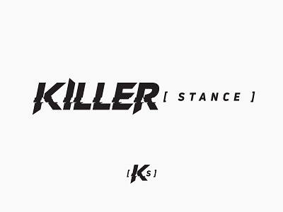 Killer Stance - Logo Design branding glitch graphicdesign icon logo type vector