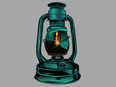 lantern illustration vector art vector illustration