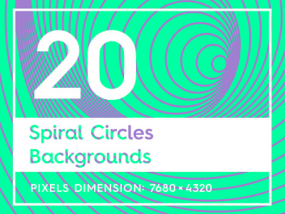 20 Spiral Circles Backgrounds beep broadcast call circles circular concept horn radiant rings signal transfer transmission
