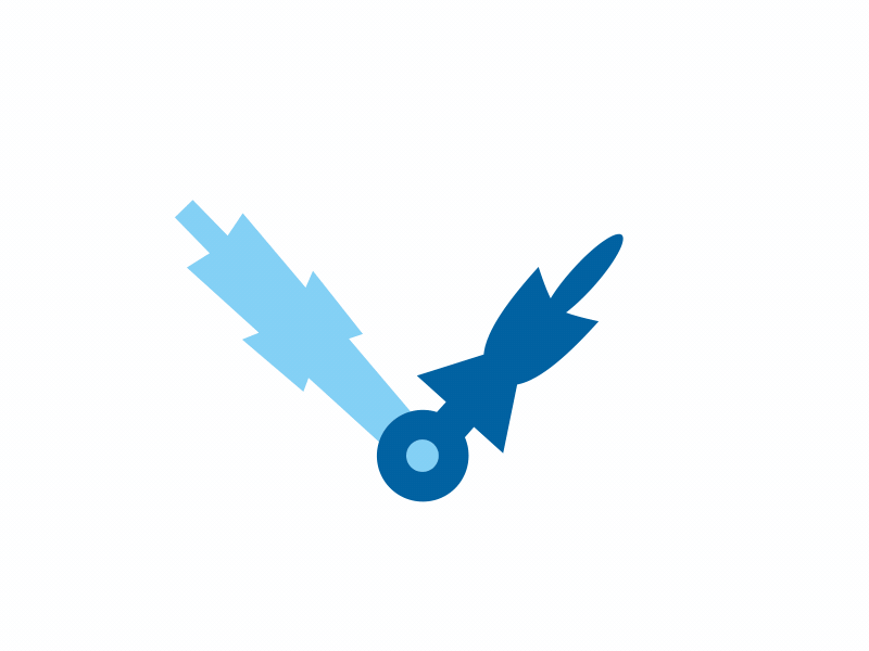 Flik Flak Icon Animation after effects animation blue deepblue design flat flik flak germany hamburg illustration swatch time