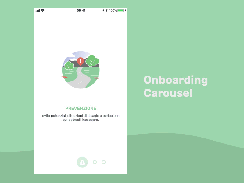 Shelly Onboarding Carousel carousel custom flat illustration onboarding ui ux