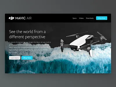 Daily UI - Landing Page dailyui ui web