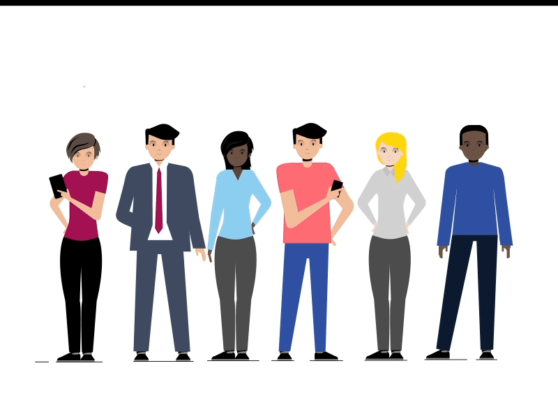 Data Profiles character data facebook fb illustration monetize money platform privacy profile scroll