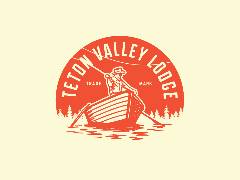 Teton Valley Lodge - Compiled dirggs fly fishing tours flyfishing growcase hula girl hawaiian idahoo illustration outdoor outdoors pinup girl retro comic book teton valley lodge