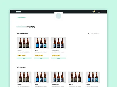WIP - Brewery Management Dashboard beer dashboard inventory order management work in progress
