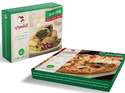 Food product packaging design for Al Shimary Company 2018 packaging