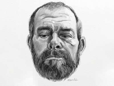 Dave sketch pencil portrait sketch wacom