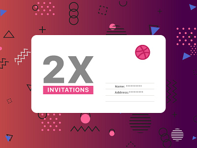 Dribbble Invitations invites