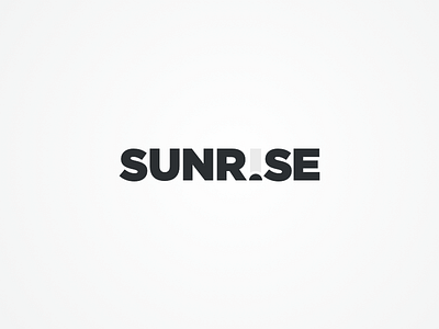 Sunrise branding good grey identity logo mark morning productive sun task type